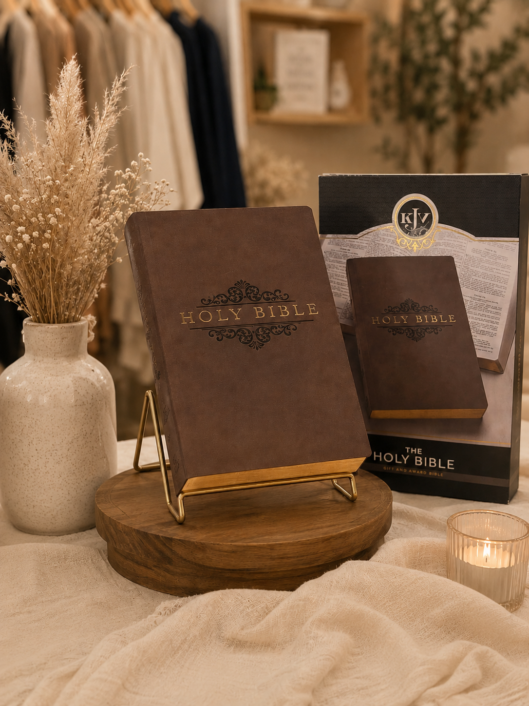 KJV Bible - brown