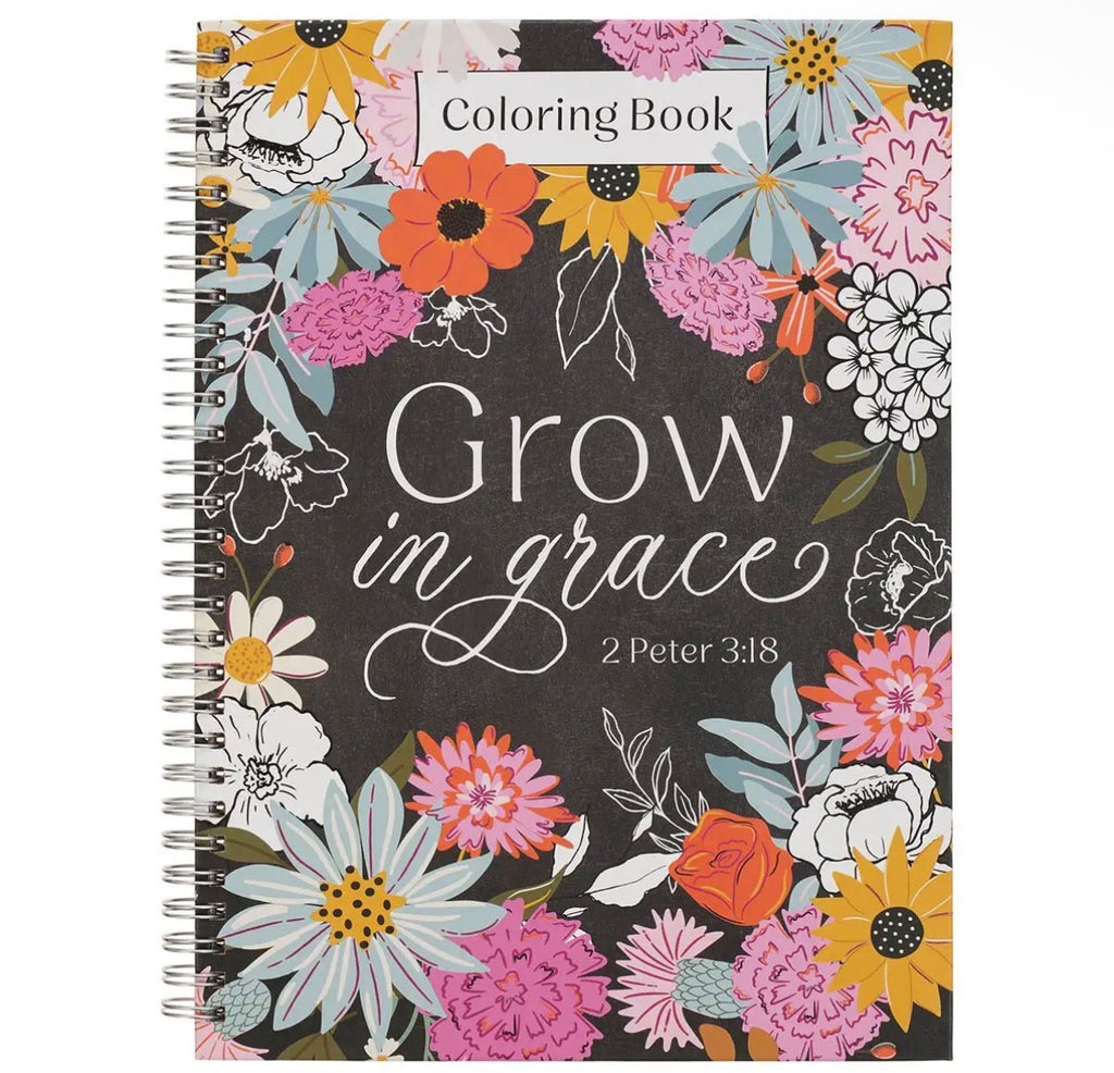 Grow in Grace Coloring Book