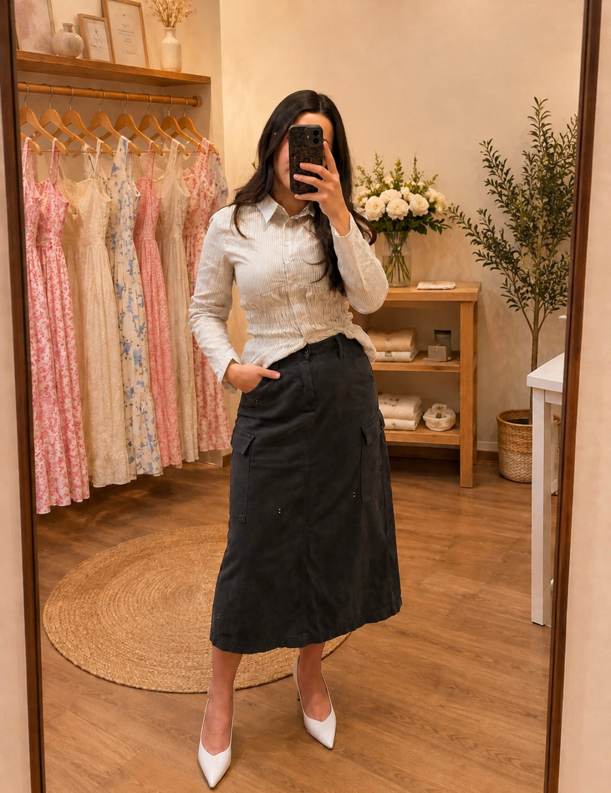 Abide Cargo Skirt
